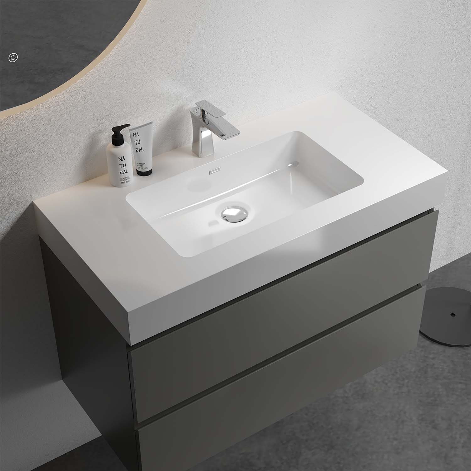 Gray-Bathroom Vanity with Sink (3)