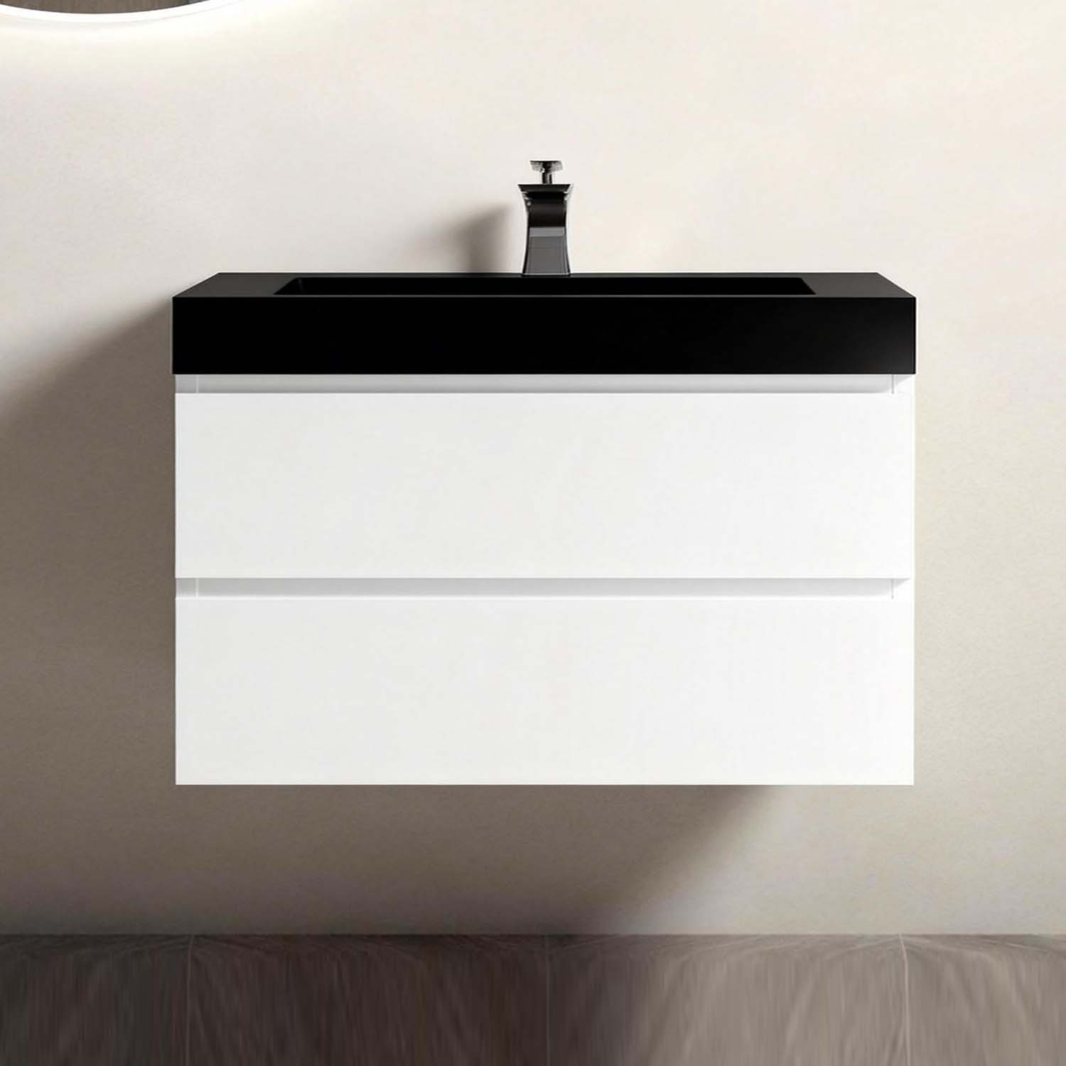 White-Bathroom Vanity with Sink (2)