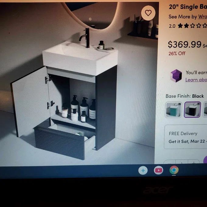 bathroom cabinet
